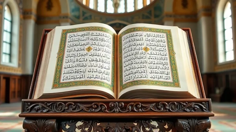 Ayetel Kürsi Okunuşu, Anlamı ve Fazileti — cami iç mekânı, İslami sanat