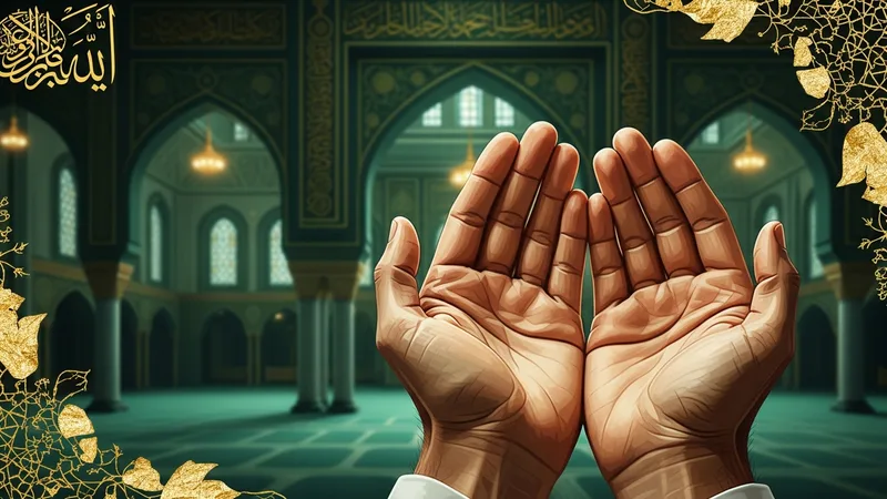 Cuma namazı sonrası dualar