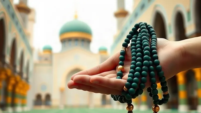 Estağfirullah Anlamı, Fazileti ve Okunuşu — tesbih ve dua atmosferi