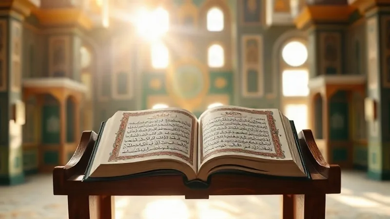 Fatır Suresi okunuşu anlamı ve fazileti için cami ve Kur'an tefekkürü