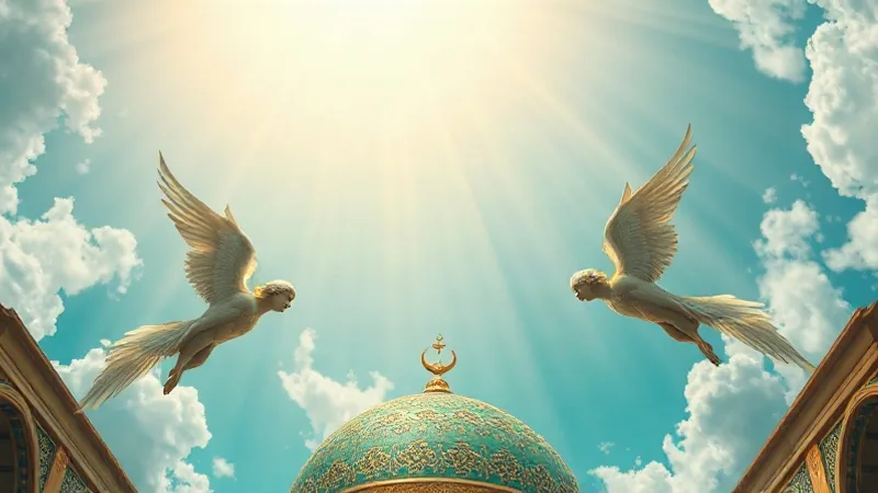 Fatır Suresi fazileti ve tefekkür için dağlar ve yağmur manzarası