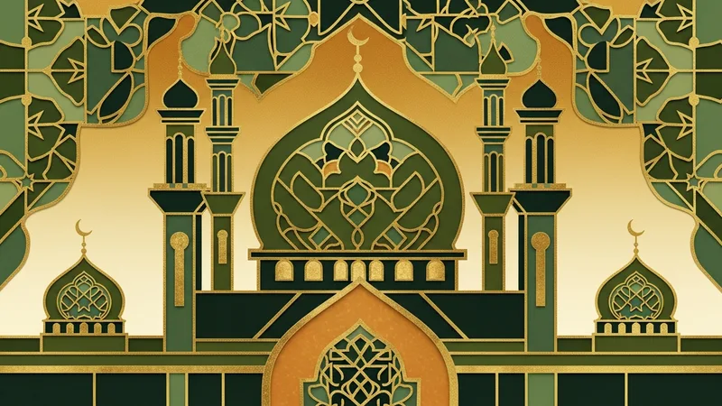 Fil Suresi'nin manevi derinliğini yansıtan bir cami motifi