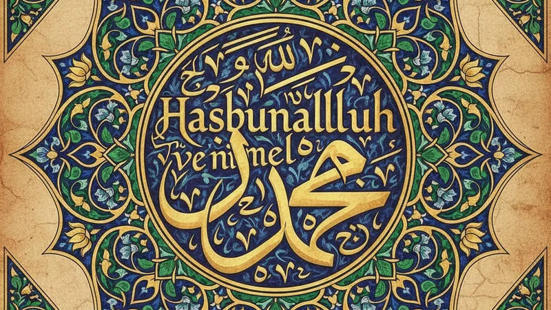 Hasbunallahu ve nimel vekil duasının yazılışı ve anlamı