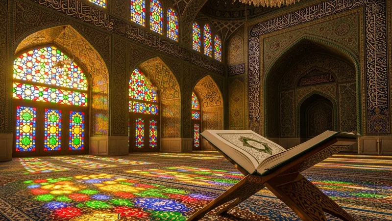 Haşr Suresi'nin hat sanatıyla yazılmış bir levhası