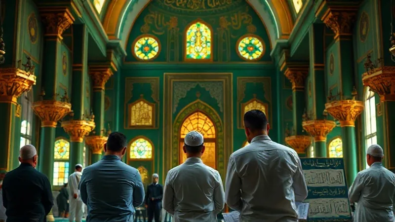 Hud Suresi tefekkür ve dua eden Müslümanlar