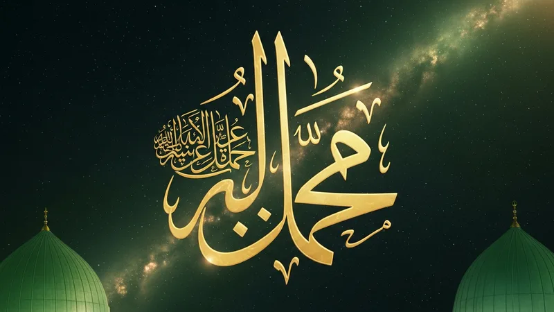Hz. İbrahim'in teslimiyetini sembolize eden Kabe tasviri