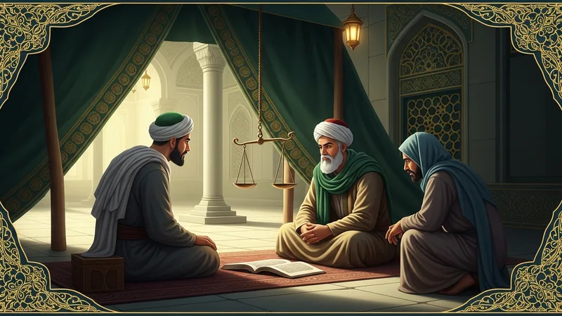 Hz. Ömer dönemindeki fetihleri gösteren harita veya askeri bir sahne