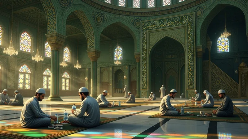 Aile bireylerinin birlikte iftar yapması