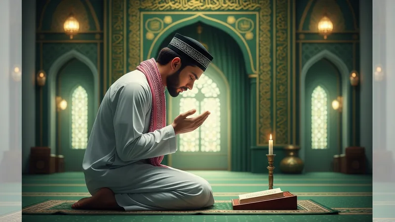 İkindi namazı kılan bir Müslüman