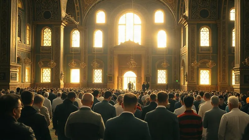 İstanbul namaz vakti cuma ve bayram cemaati Süleymaniye