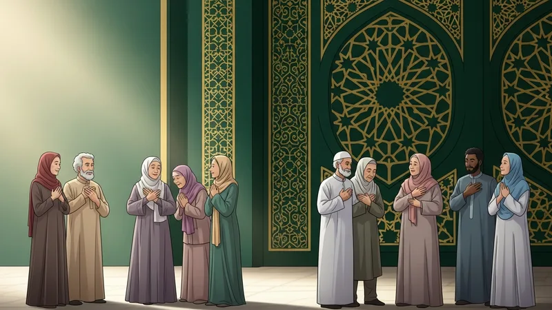 Tevazu sahibi insanların birbirlerine saygı göstermesi