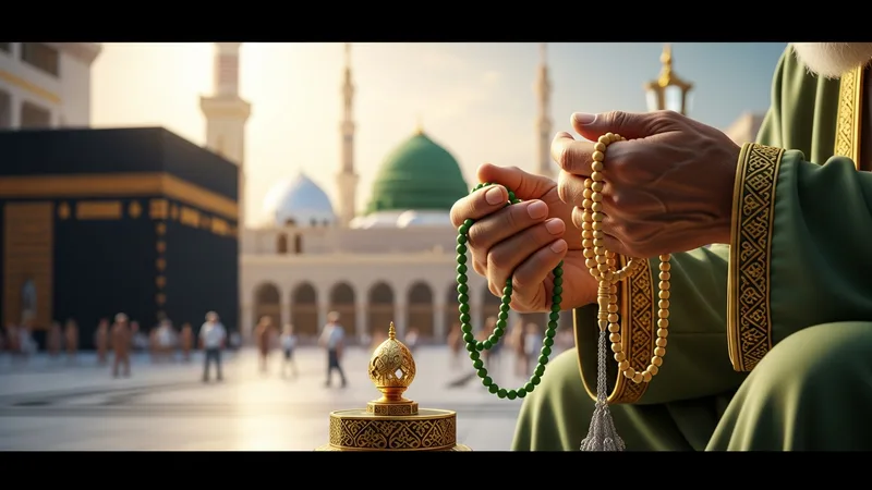 Kurban kesim duası ve islami semboller