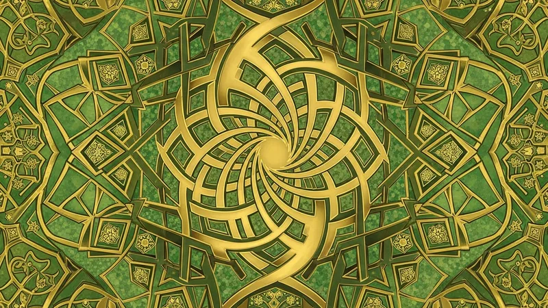 La İlahe İllallah Muhammedün Resulullah yazılı İslami tablo, altın varak detaylar