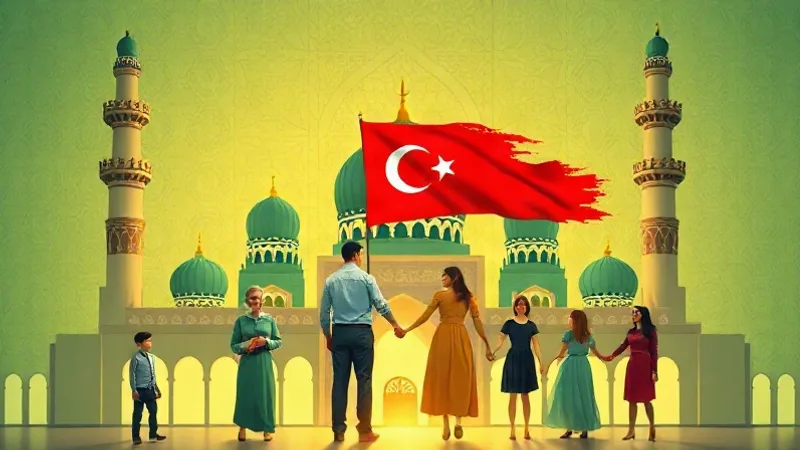 Kuran tefsiri için açık kitap ve tesbih ile İslami çalışma ortamı