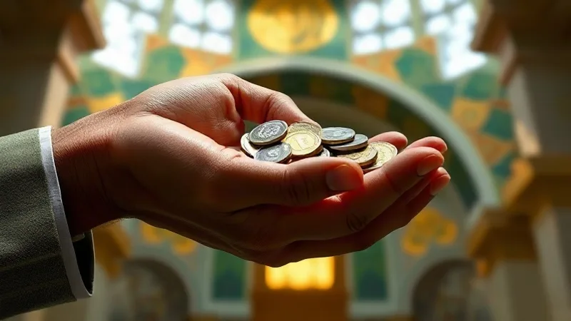 Vatan sevgisi ve birlik beraberlik temalı cami ve bayrak illüstrasyonu