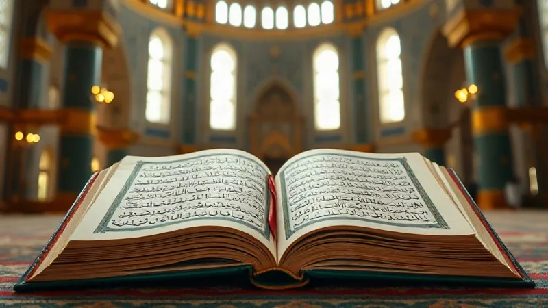 Lokman Suresi okunuşu anlamı ve fazileti konulu İslami manzara