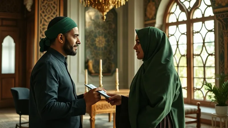 Modern çiftlerin mehir anlaşması ve nikah sözleşmesi