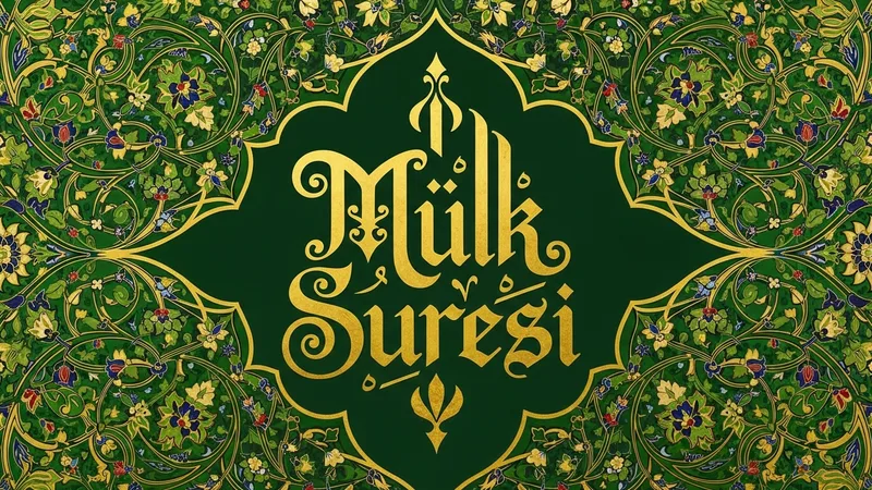 Mülk Suresi okuyan bir müslüman