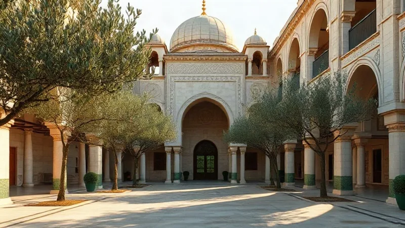 Mümtehine suresi fazileti ve günlük hayata yansıması konulu huzurlu cami görseli