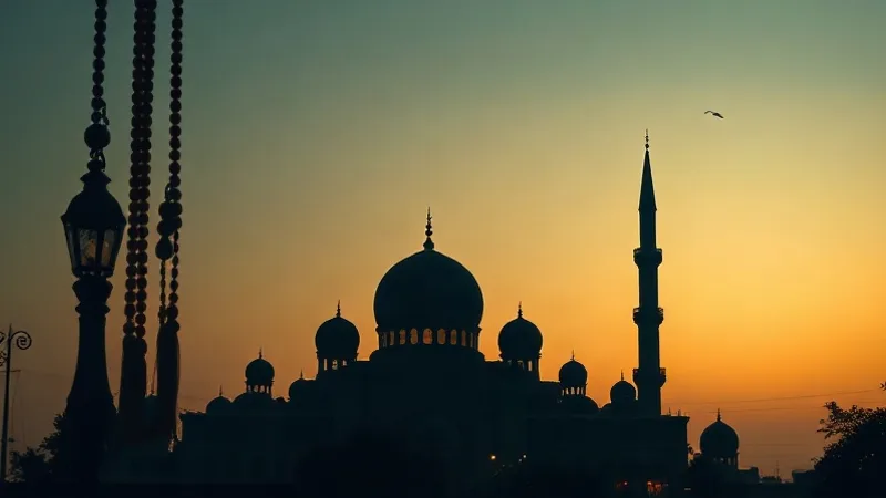 Mürselat Suresi fazileti ve tefekkür için cami ve tesbih detayı
