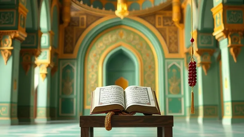 müstehap nedir islamda müstehap davranışlar cami ve tesbih görseli
