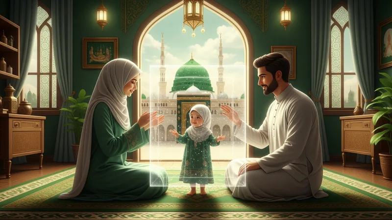 Elleri açık dua eden bir müslüman