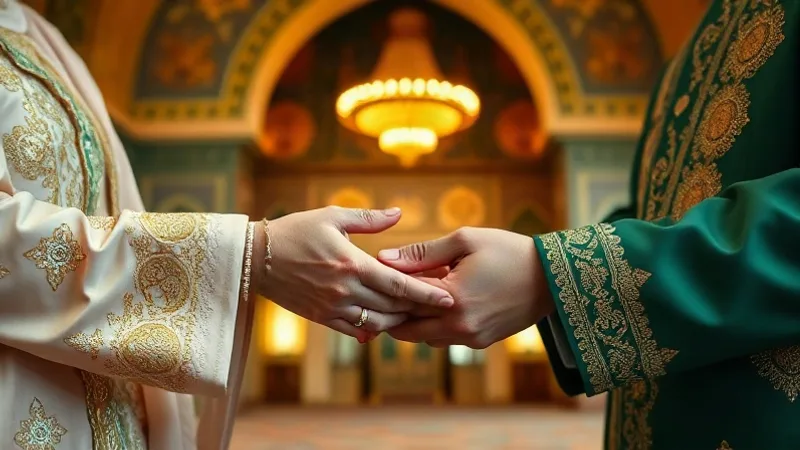 İslami nikahta mehir şart mı sorusunu anlatan nikah akdi temsili