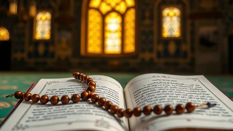 Nuh Suresi fazileti ve istiğfarın bereketini yansıtan huzurlu manzara