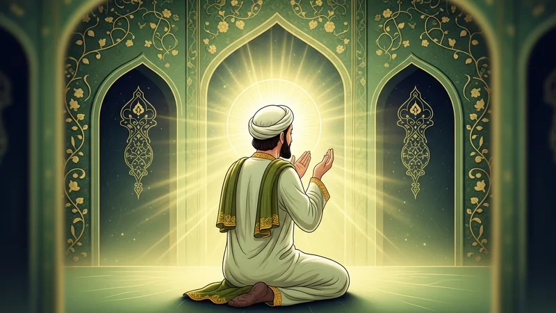 Peygamber Efendimizin (SAV) dua ederkenki mütevazı hali