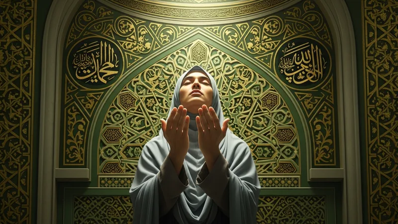 Rabbena duaları okuyan bir mümin