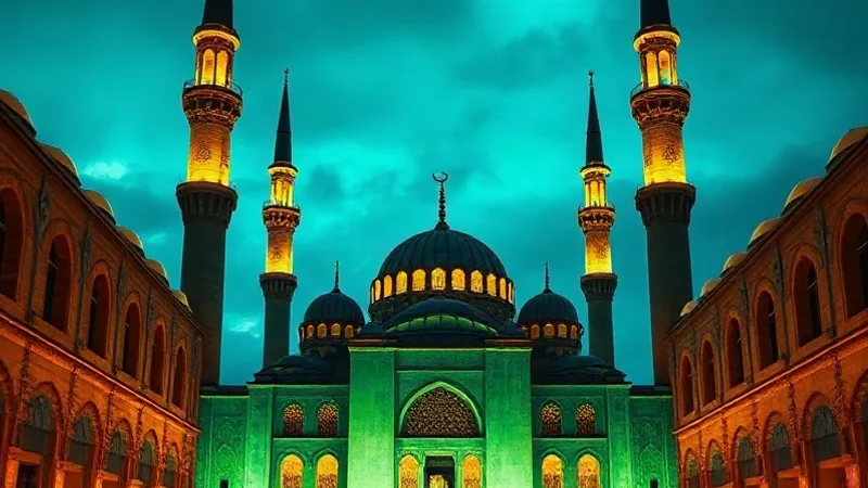 Osmanlı Ramazan kültürü mahya ve Çanakkale bayramı