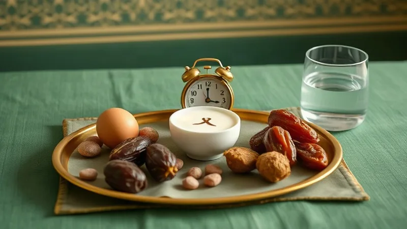 Ramazan hazırlığı Kur'an ve hurma ile manevi köşe
