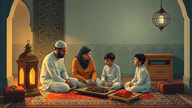 Osmanlı dönemi mahya ışıkları ve tarihi cami manzarası