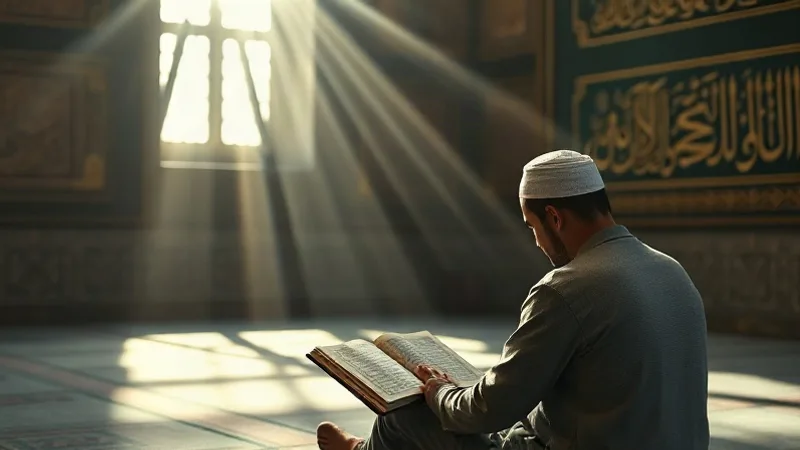 Şaban ayında tesbih ve dua ile manevi hazırlık