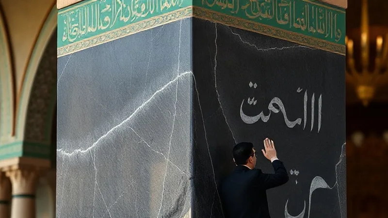 Hacer-ül Esved hizasında tavafa niyet ve istilam anı