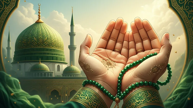 teheccüd namazı sonrası dua eden eller