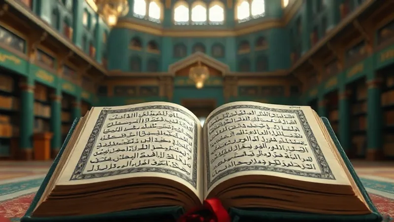 Kur'an tefsiri ve Ya Vedud ayetleri ile tarihsel bağlam illüstrasyonu