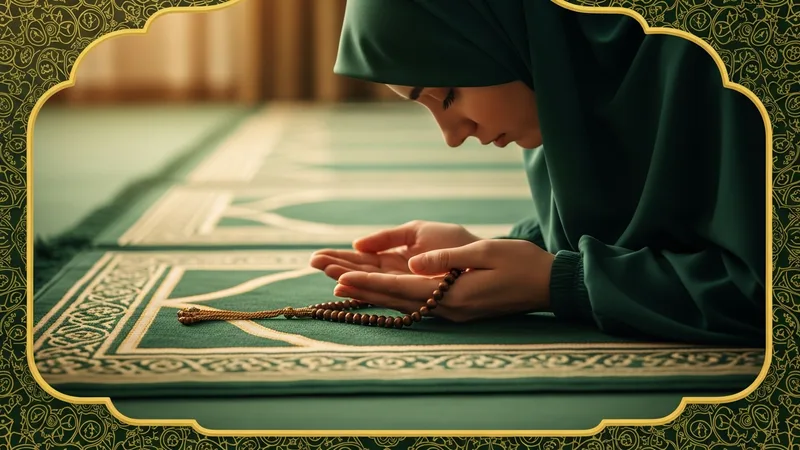 secde eden bir müslüman