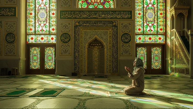 Yunus Peygamber'in duası hat sanatı ile yazılmış