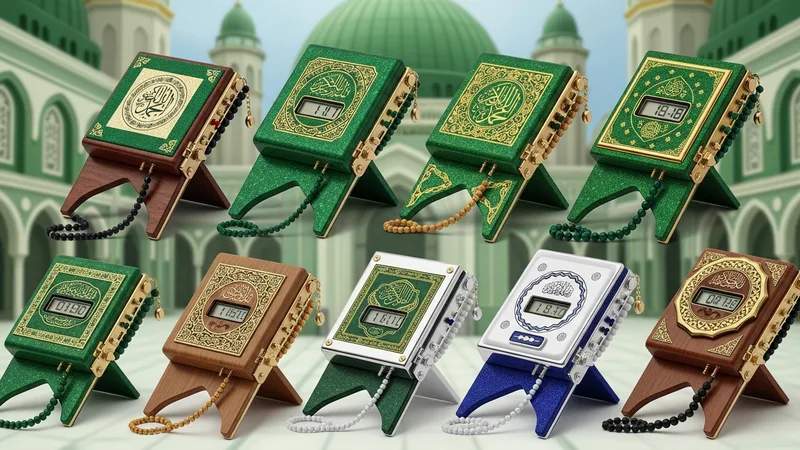 Farklı zikirmatik modellerinin karşılaştırmalı görseli